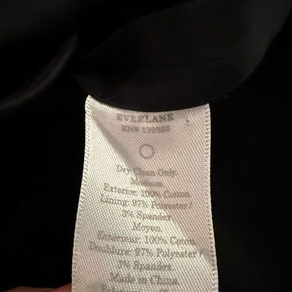 Everlane Black Trench Coat - Picture 7 of 7